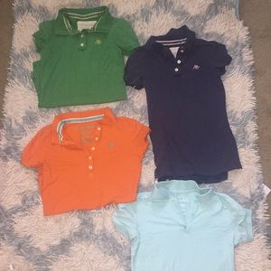 4 for $10 Aeropostale Polos size XS/ TP